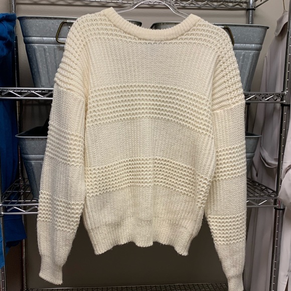 High Sierra Sweaters - Chunky knit crochet style sweater